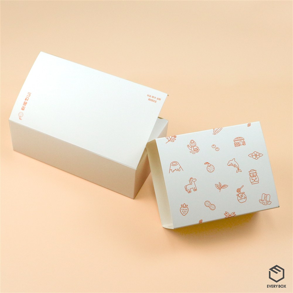 원터치 A형 식품지 200 × 110 × 60mm 제작 사례 이미지 1 / 7