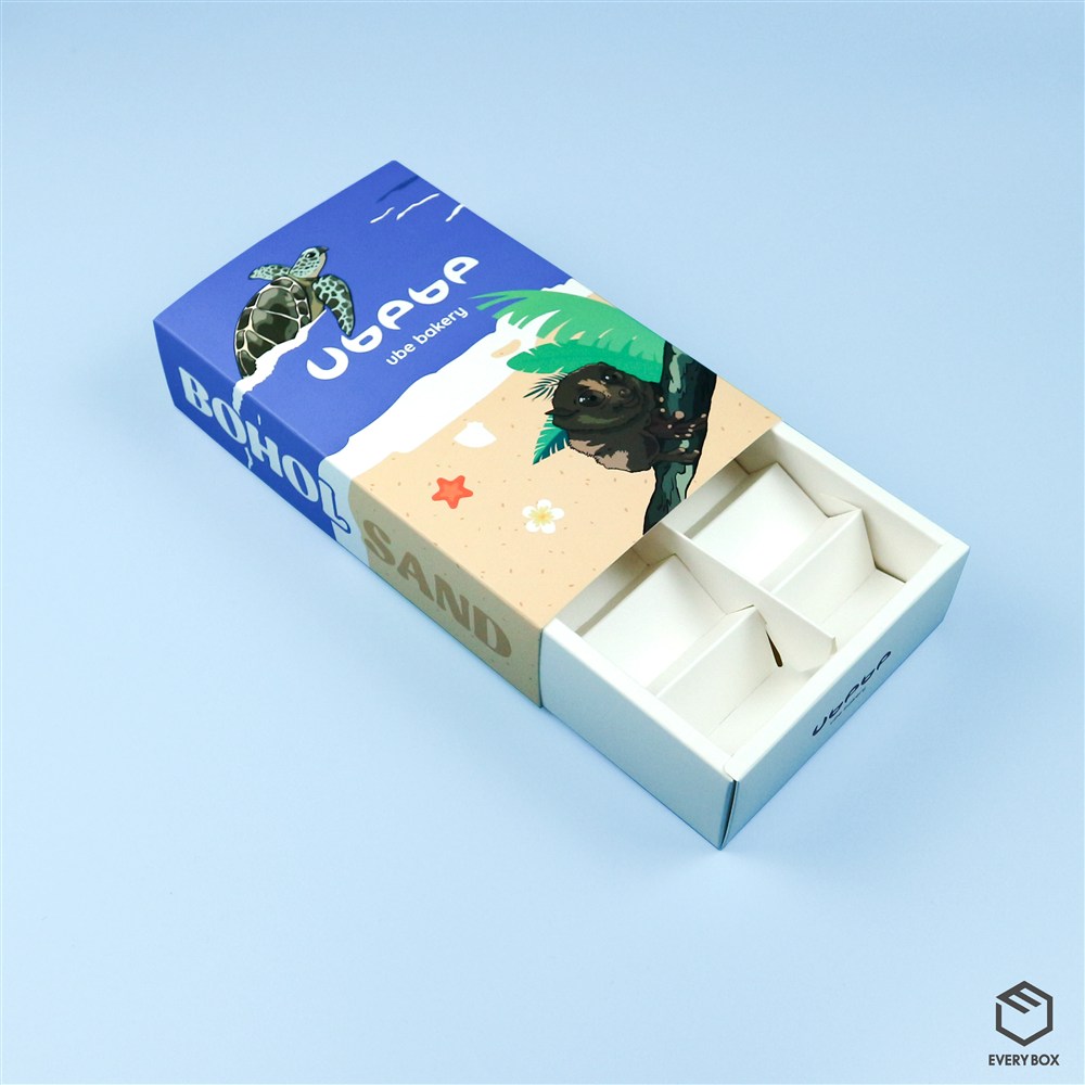 슬리브형 식품지 225 × 138.5 × 54mm 제작 사례 이미지 1 / 9