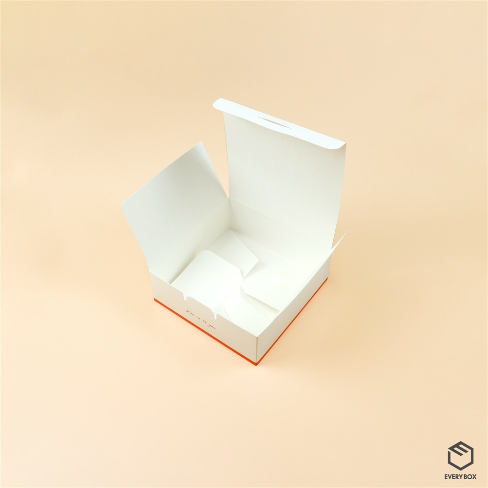 원터치 A형 식품지 160 × 160 × 60mm 제작 사례 이미지 1 / 5