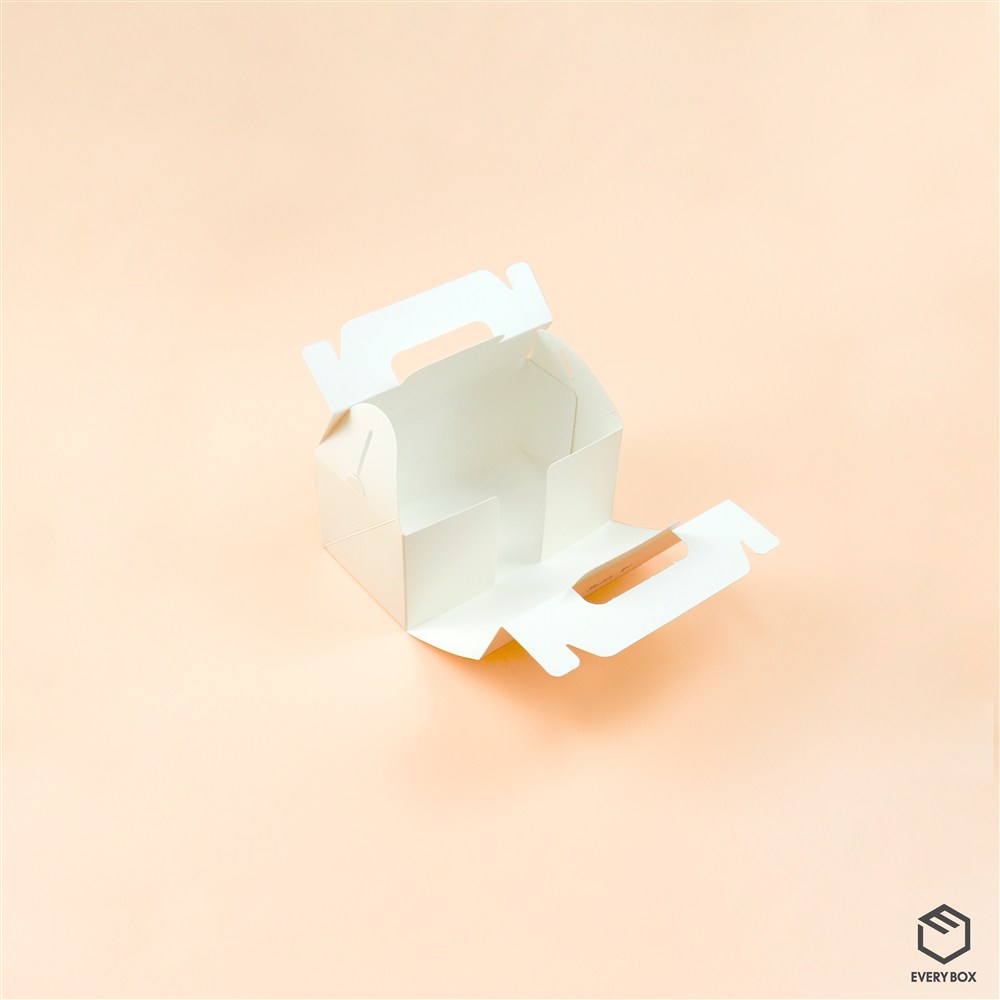 손잡이형 식품지 180 × 100 × 80mm 제작 사례 이미지 1 / 5