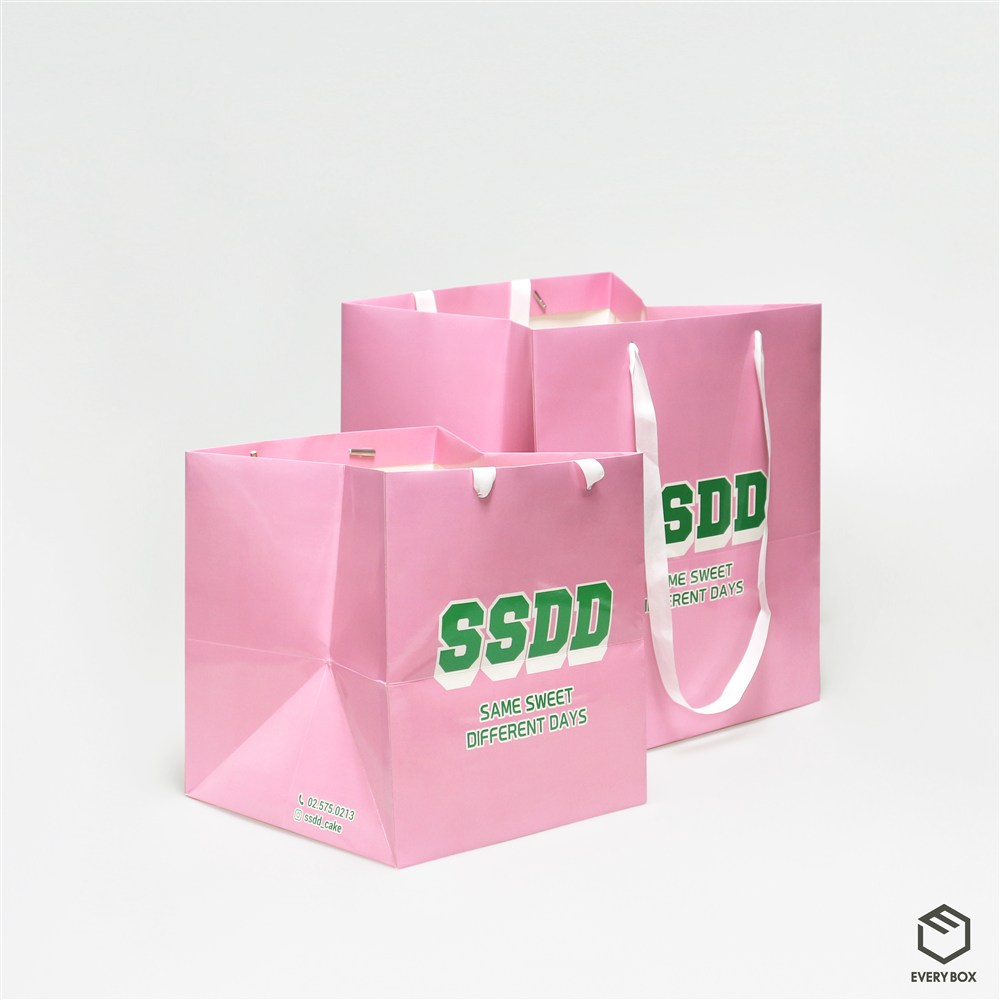 쇼핑백 세트 제작 사례 이미지 1 / 6
