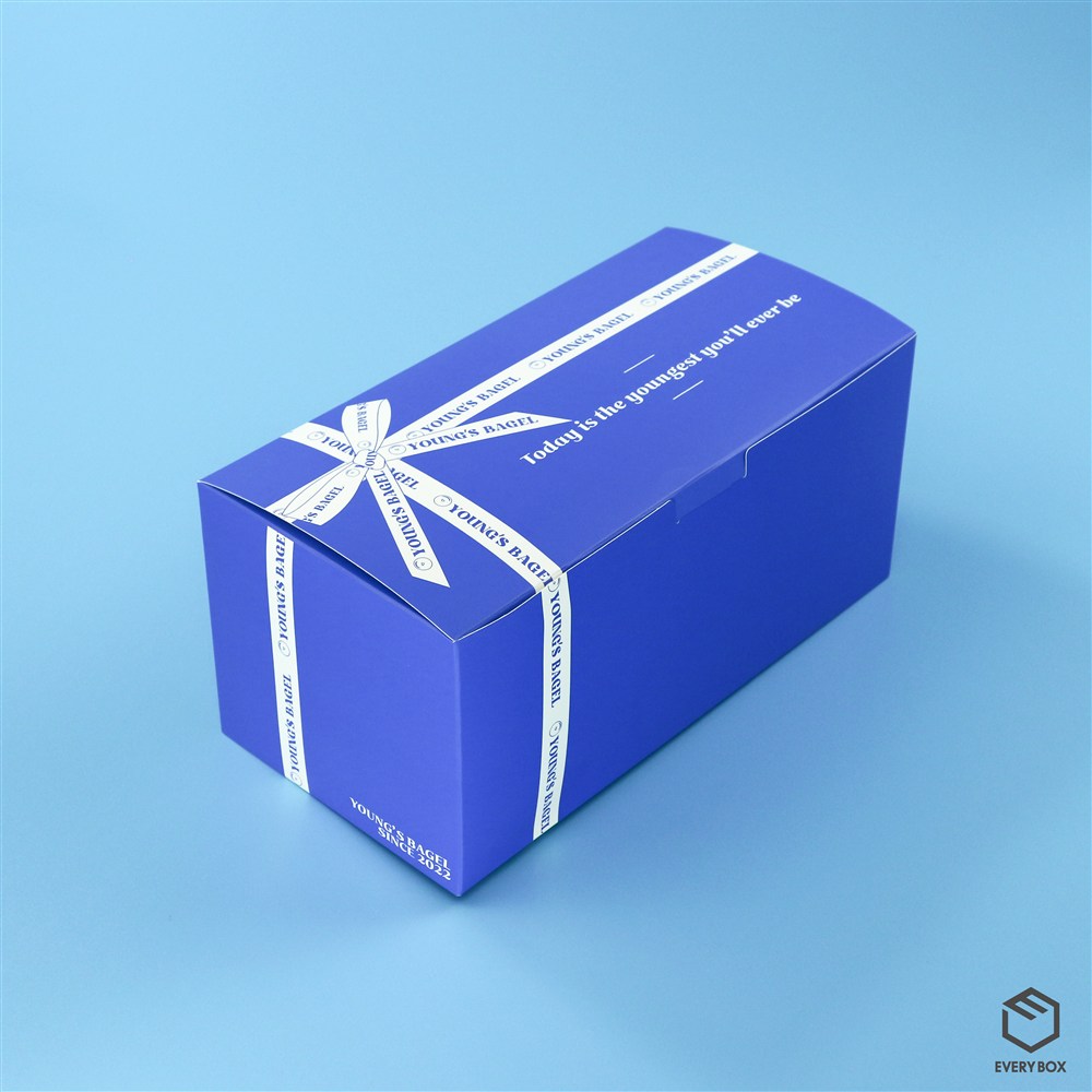 원터치 A형 식품지 280 × 140 × 130mm 제작 사례 이미지 1 / 6