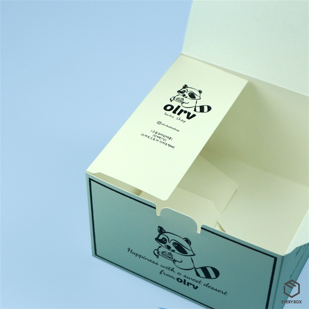원터치 A형 식품지 170 × 170 × 110mm 제작 사례 이미지 1 / 4