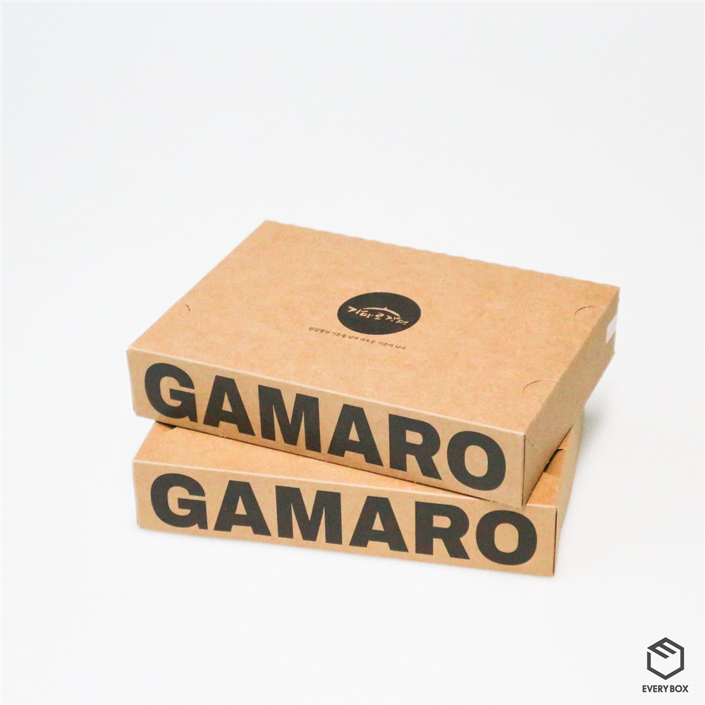 원터치 C형 크라프트 242 × 179 × 47mm 제작 사례 이미지 1 / 5