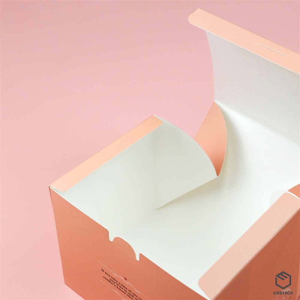원터치 B형 식품지 180 × 130 × 130mm 제작 사례 이미지 1 / 5