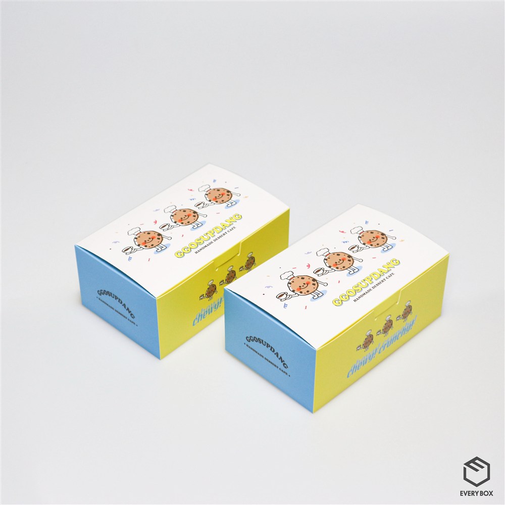 원터치 A형 식품지 210 × 130 × 90mm 제작 사례 이미지 1 / 4