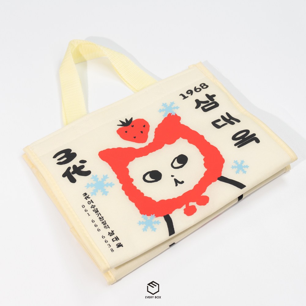 보냉백 300 × 180 × 230mm 제작 사례 이미지 1 / 11