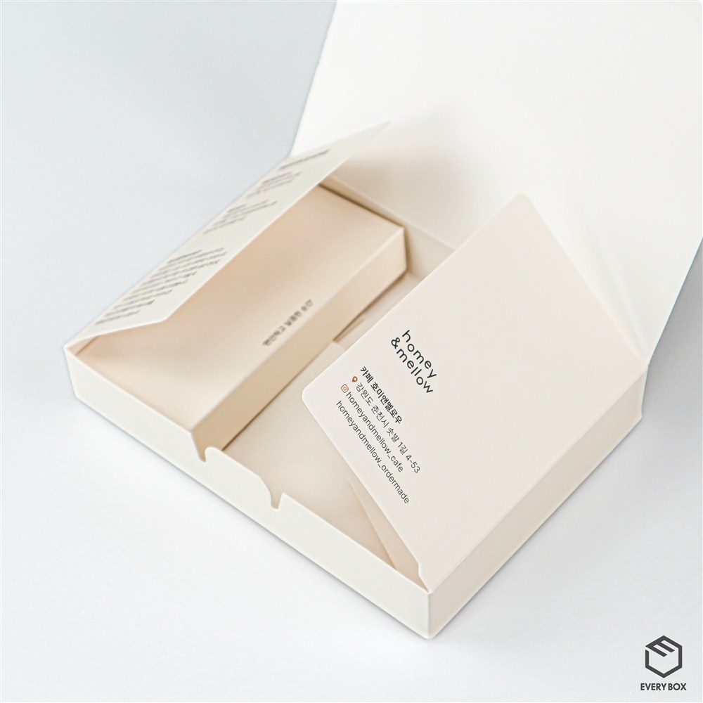 원터치 A형 식품지 175 × 130 × 30mm 제작 사례 이미지 1 / 3