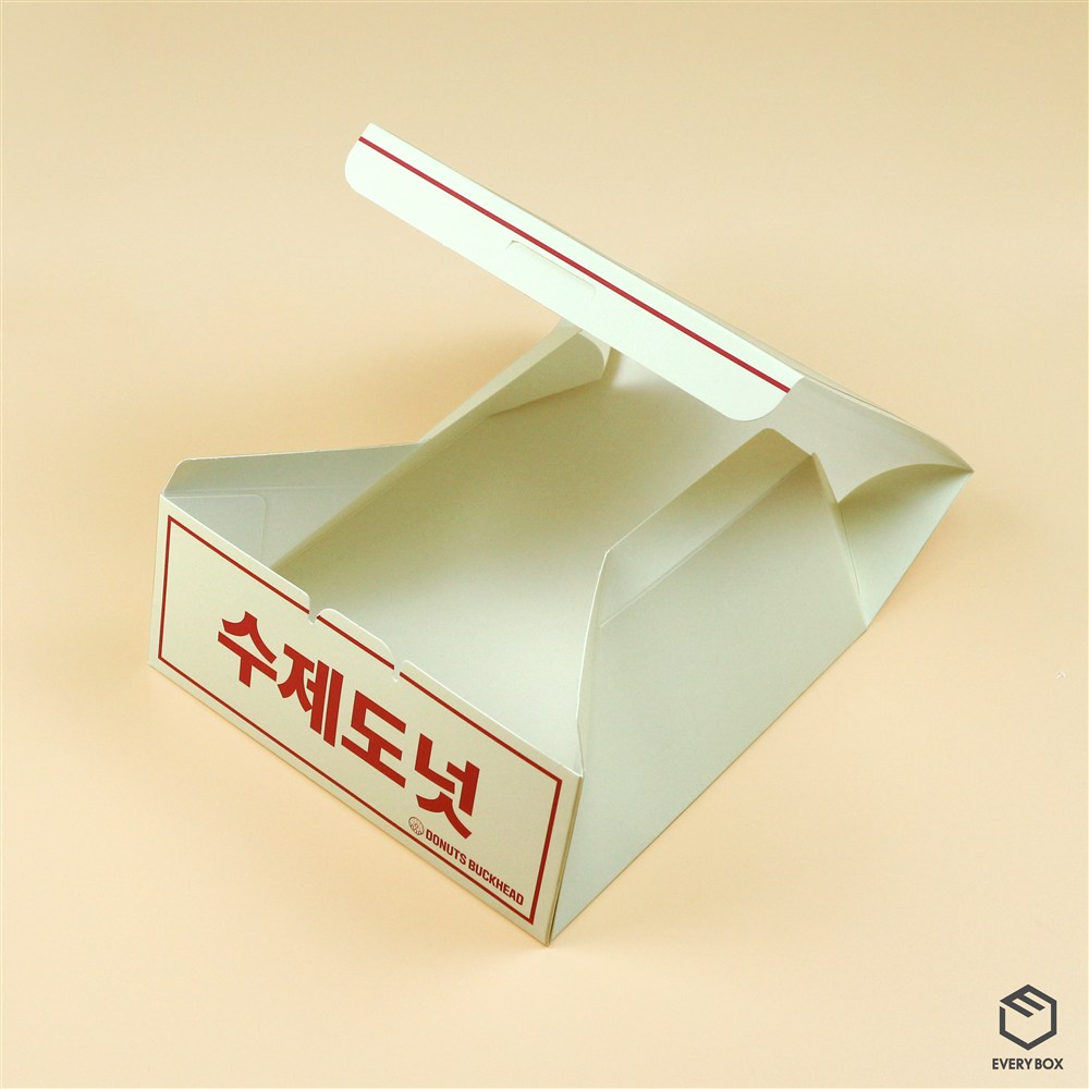 원터치 B형 식품지 200 × 200 × 80mm 제작 사례 이미지 1 / 6