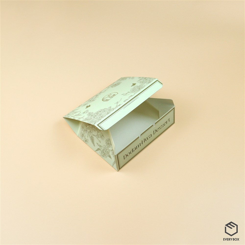 원터치 B형 식품지 182 × 125 × 52mm 제작 사례 이미지 1 / 6