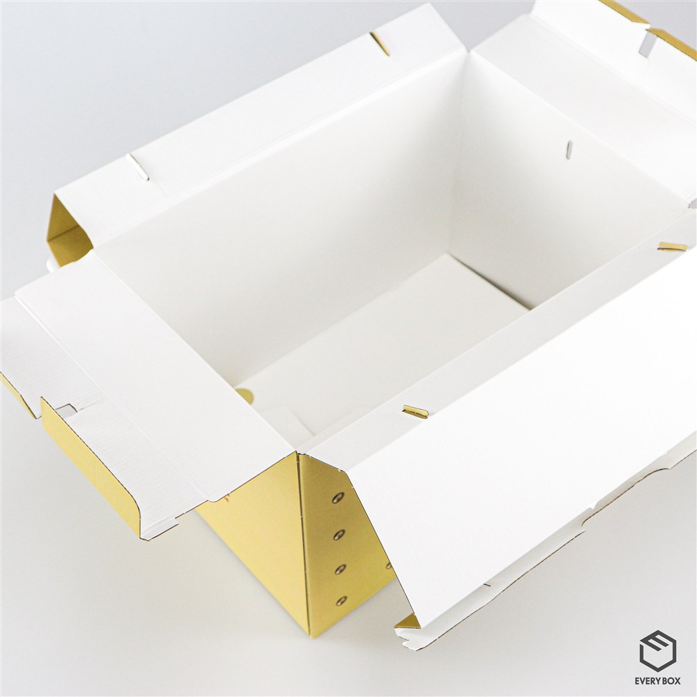 손잡이형 E골합지 360 × 235 × 250mm 제작 사례 이미지 1 / 4