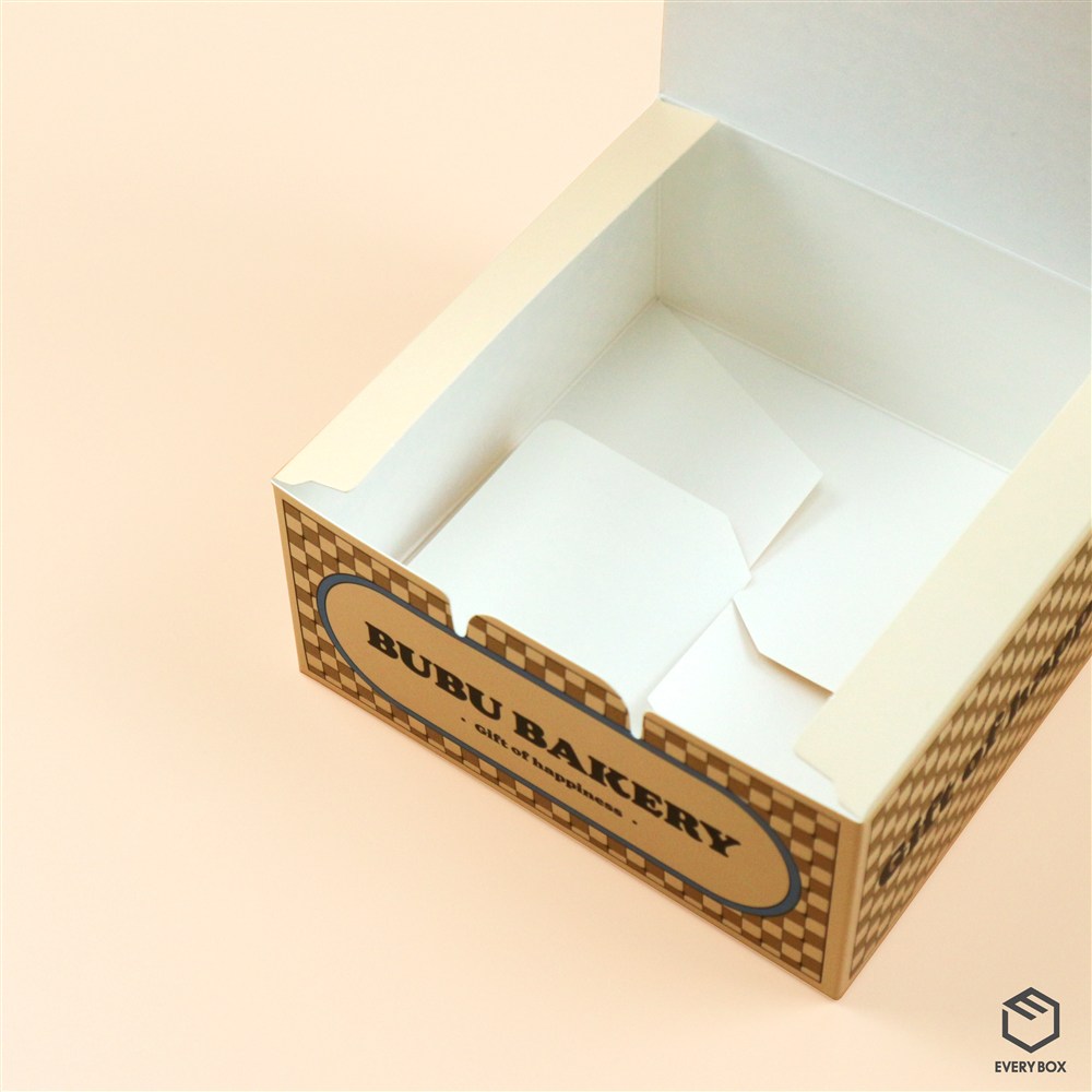 원터치 A형 식품지 150 × 150 × 70mm 제작 사례 이미지 1 / 5