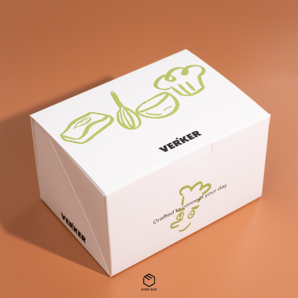 원터치 B형 식품지 155 × 110 × 90mm 제작 사례 이미지 1 / 11