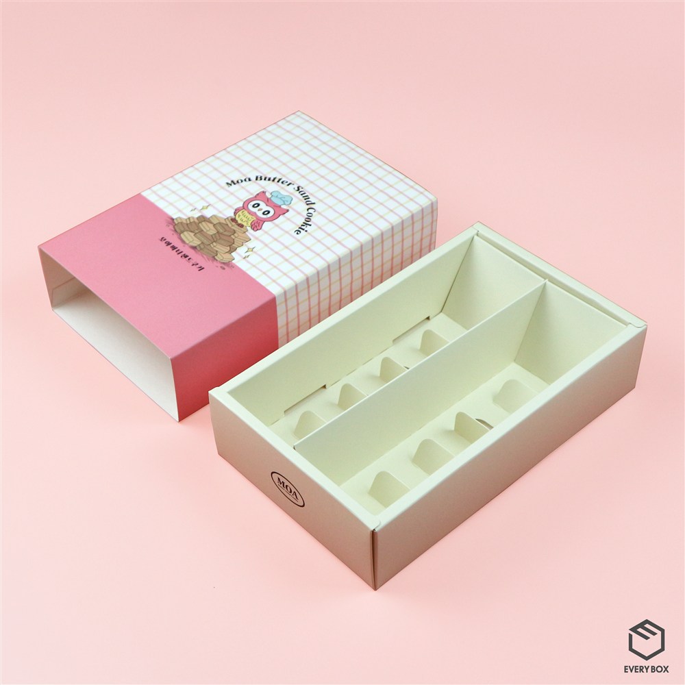 슬리브형 식품지 225 × 138.5 × 54mm 제작 사례 이미지 1 / 5