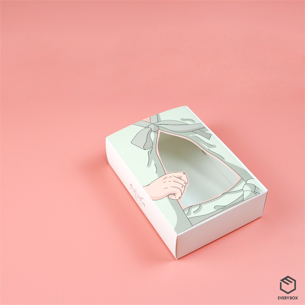W형 식품지 255 × 170 × 50mm 제작 사례 이미지 1 / 7