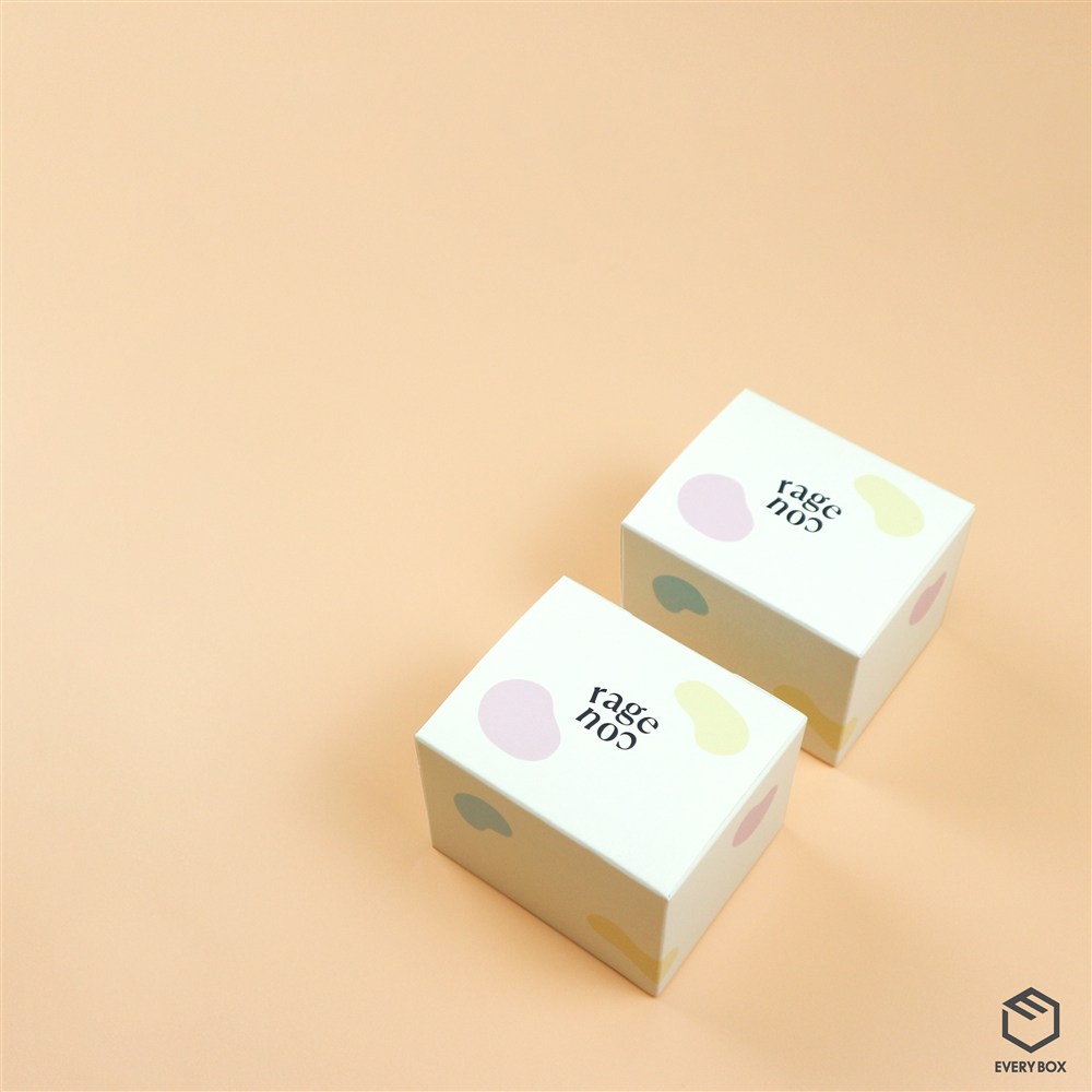 원터치 A형 식품지 90 × 75 × 65mm 제작 사례 이미지 1 / 5