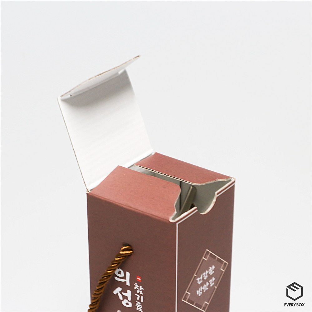 원터치 A형 E골합지 57 × 57 × 225mm 제작 사례 이미지 1 / 6