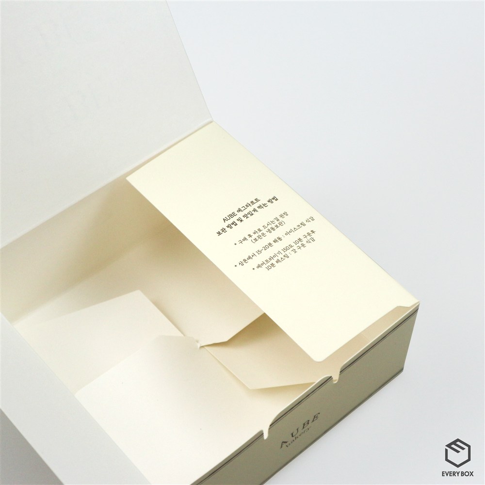 원터치 A형 식품지 160 × 160 × 70mm 제작 사례 이미지 1 / 4