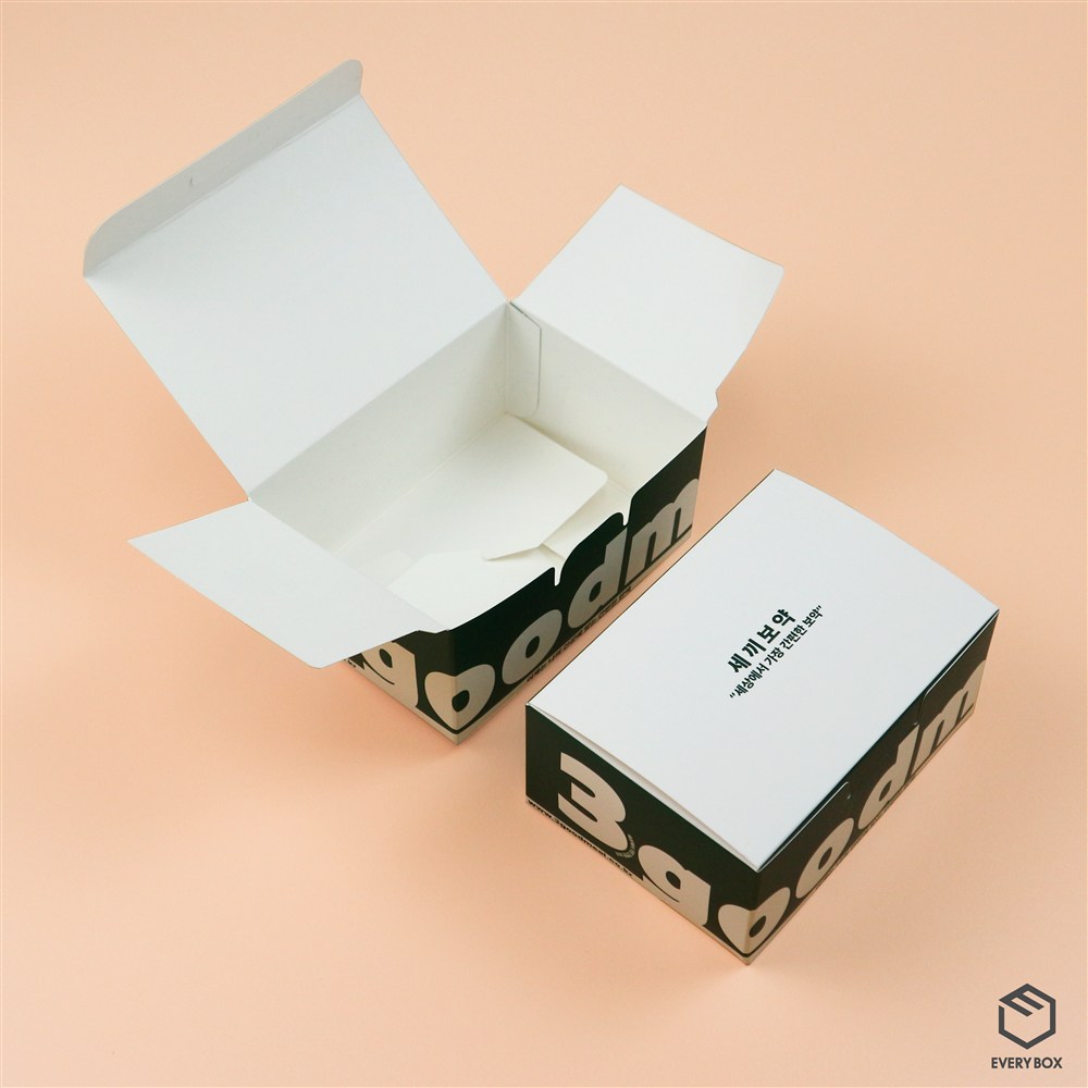원터치 A형 식품지 125 × 90 × 60mm 제작 사례 이미지 1 / 5