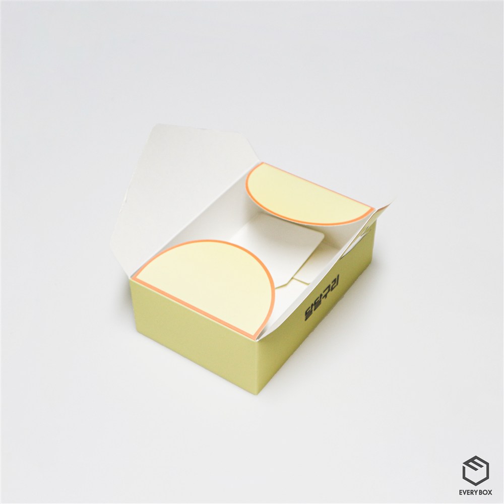 원터치 A형 식품지 180 × 119 × 60mm 제작 사례 이미지 1 / 6